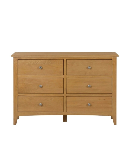 Kilkenny 6 Drawer Chest - Oak
