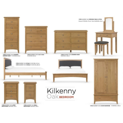 Kilkenny 6 Drawer Chest - Oak