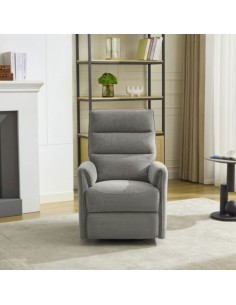 Starlene Swivel & Glide Chair - Light Grey 2