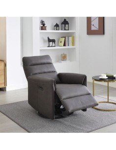 Starlene Swivel & Glide Chair - Leroy Grey