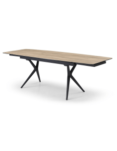 Kingston Extending Dining Table - Ceramic/Black 2