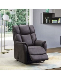 Afton Lift & Rise Armchair - Gunmetal