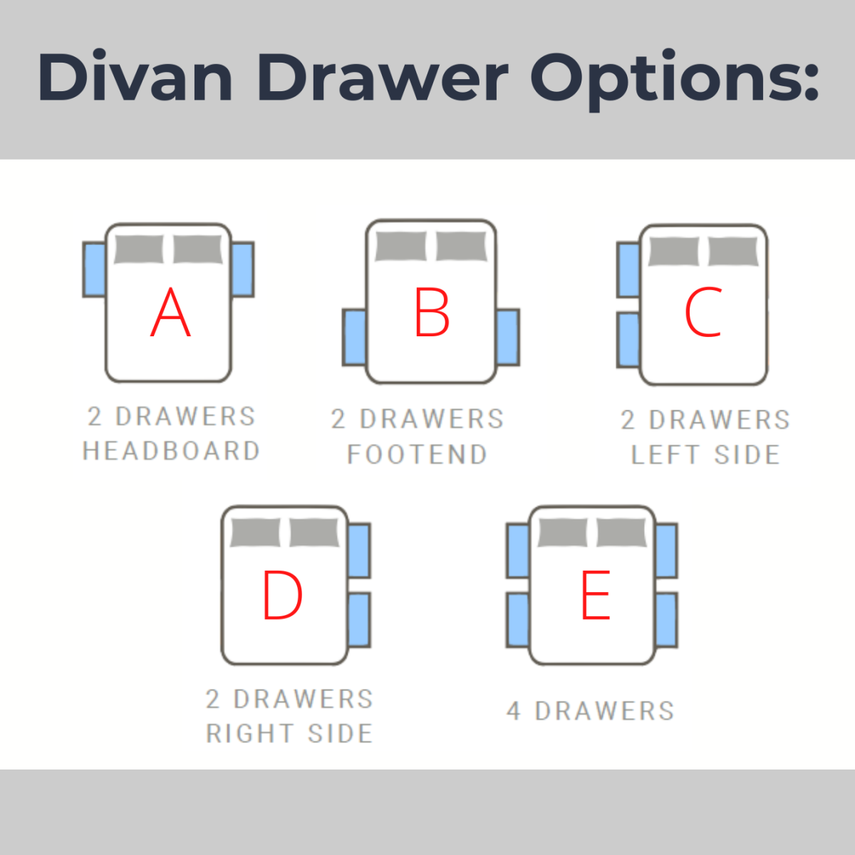 Dream World 4FT Divan Base