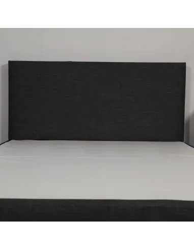 Designer 5FT Dream World Divan Base - Linen Charcoal