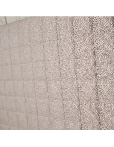 Natural Sleep 5ft Ascot Brown Divan Base - No Drawers