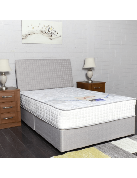 Natural Sleep 4ft6 Ascot Brown Headboard