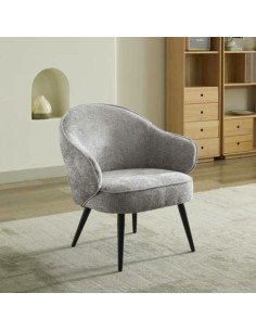 Tweedy Accent Chair - Light Grey