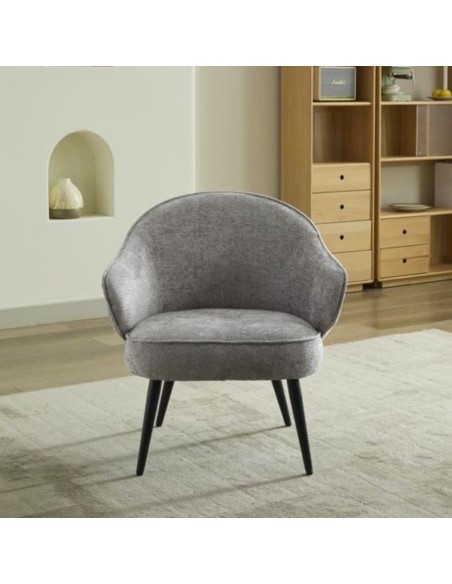 Tweedy Accent Chair - Light Grey
