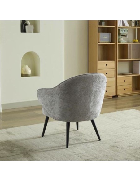 Tweedy Accent Chair - Light Grey