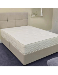 Tranquillity 4FT6 Divan Base - Pebble 2