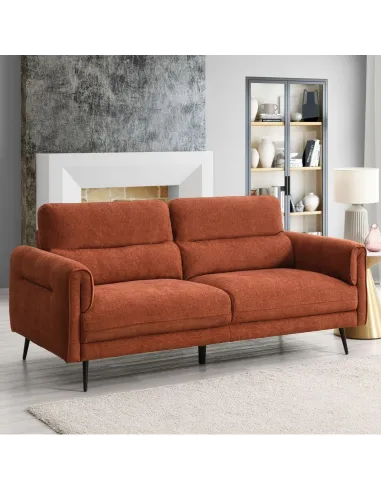 River 2.5 Seater Static Sofa - Terra