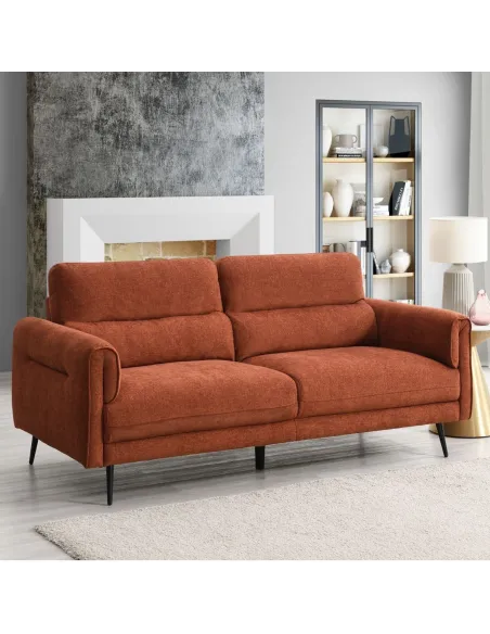 River 2.5 Seater Static Sofa - Terra