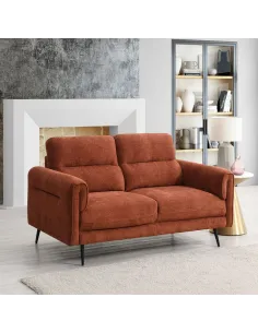 River 2 Seater Static Sofa - Terra