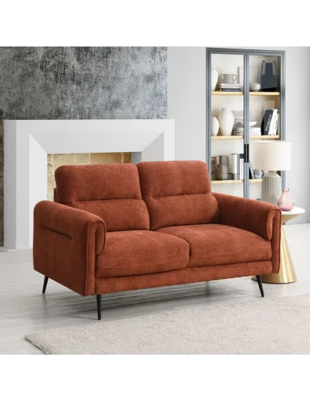 River 2 Seater Static Sofa - Terra