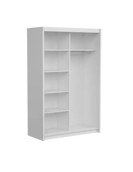 Berkshire 140cm Sliding Door Wardrobe - White