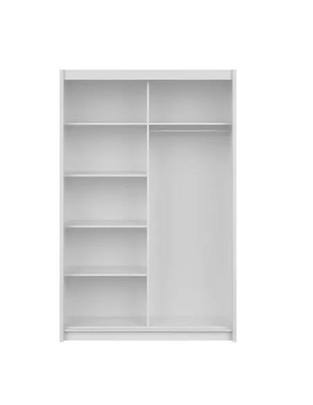 Berkshire 140cm Sliding Door Wardrobe - White