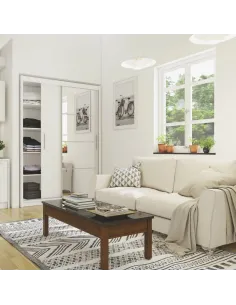 Berkshire 140cm Sliding Door Wardrobe - White
