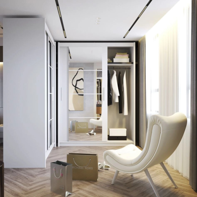 Berkshire 140cm Sliding Door Wardrobe - White