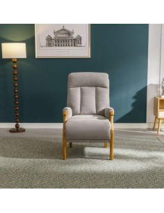 Edilmar Static Armchair - Silvery Grey 2