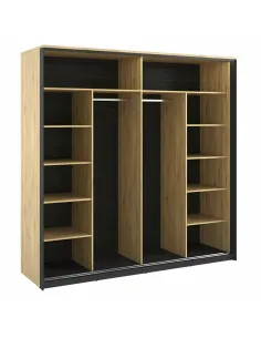 Quant 2.2m Sliderobe - Oak Artisan 2