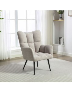 Holly Accent Chair - Light Grey