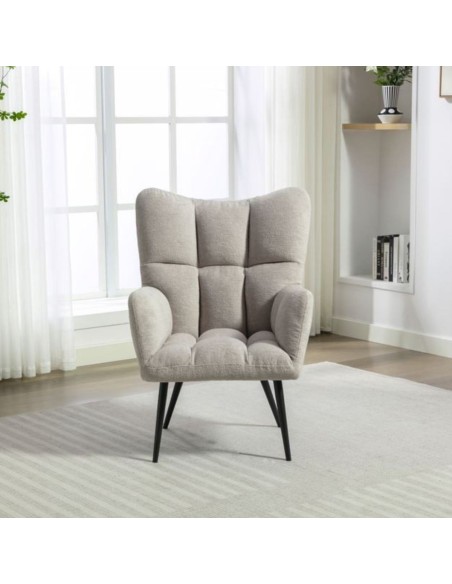 Holly Accent Chair - Light Grey