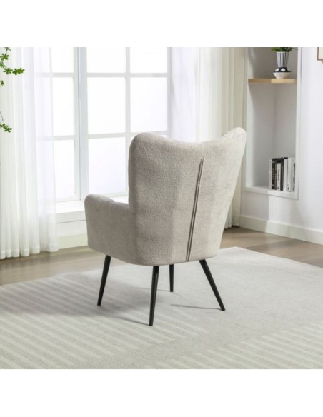 Holly Accent Chair - Light Grey
