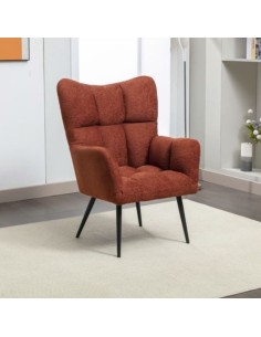 Holly Accent Chair - Rust