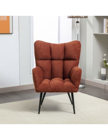 Holly Accent Chair - Rust