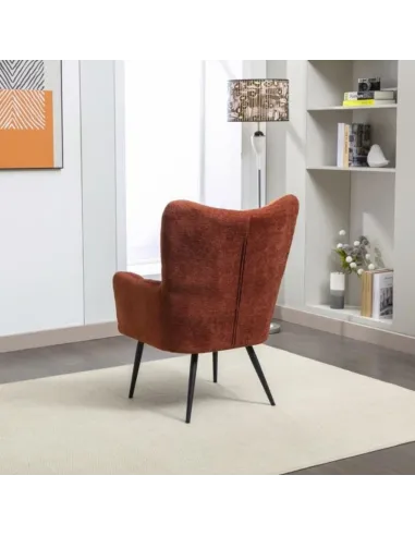 Holly Accent Chair - Rust