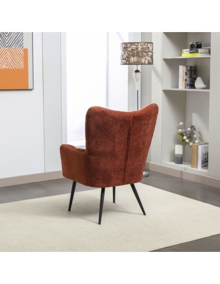 Holly Accent Chair - Rust