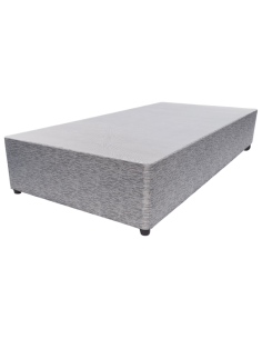 Sophie 3FT Divan Base - Grey Fabric