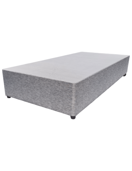 Sophie 3FT Divan Base - Grey Fabric