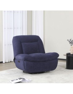 Artemis Reclining Chair - Light indigo