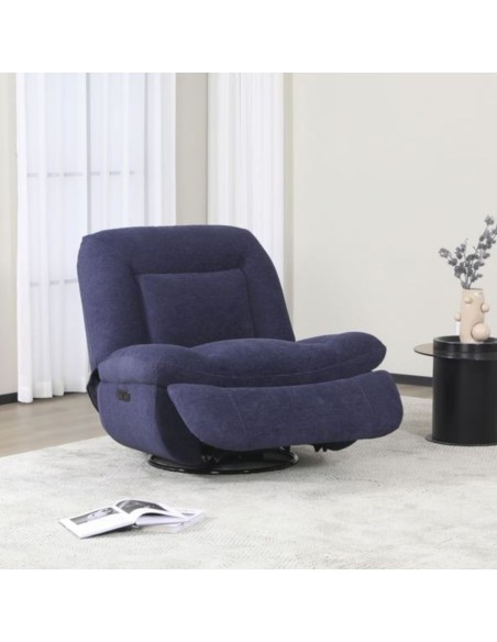 Artemis Reclining Chair - Light indigo