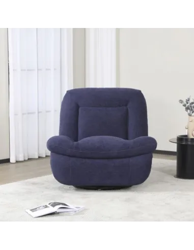 Artemis Reclining Chair - Light indigo