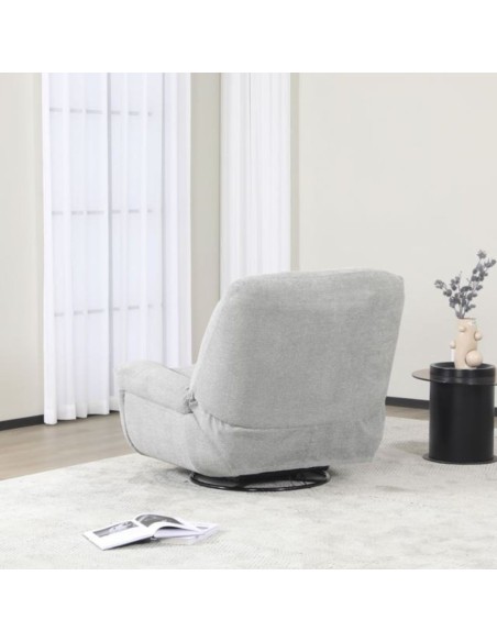 Artemis Reclining Chair - Light Grey