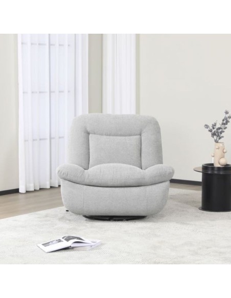 Artemis Reclining Chair - Light Grey