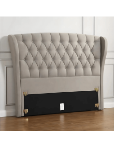 Parker 5FT Headboard - Linen Grey 2