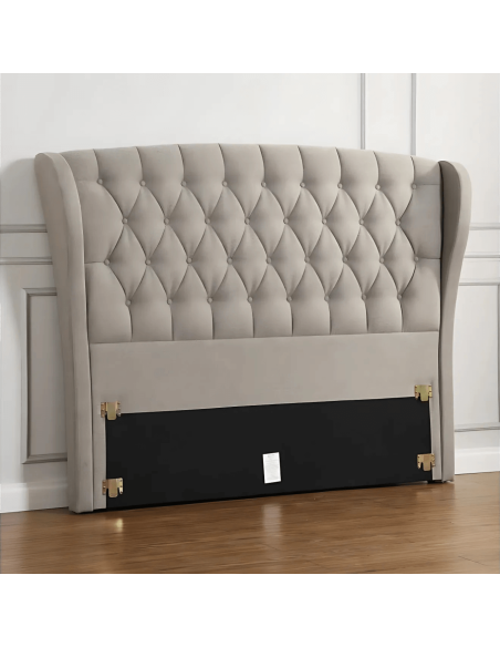 Parker 5FT Headboard - Linen Grey