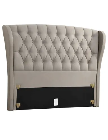 Parker 4FT6 Headboard - Linen Grey