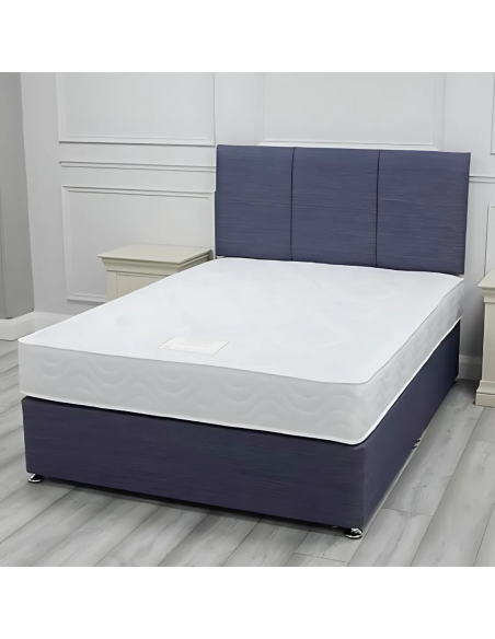 Jupiter 5FT Headboard – Tweed Blue | Murphy Furniture