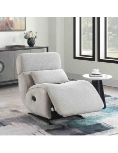 Jaxon Manual Recliner Rocker - Linen