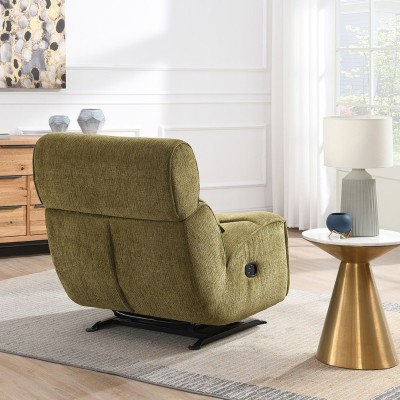 Jaxon Manual Recliner Rocker - Olive