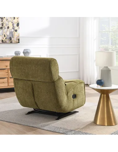 Jaxon Manual Recliner Rocker - Olive