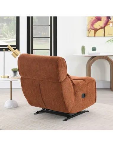 Jaxon Manual Recliner Rocker - Deep Terra