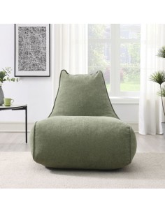 Pearl Lounger Bean Bag - Moss Green 2