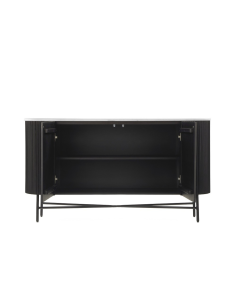 Lantine Large Sideboard - Mango Charcoal/Marble 2