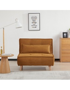 Flic Sofabed - Pumpkin 2