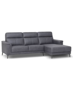 Frederico Sectional RHF Chaise w/DDT - Graphite